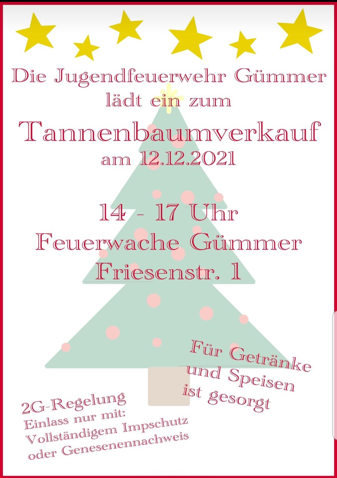 Du betrachtest gerade Tannenbaumverkauf der Jugendfeuerwehr Gümmer