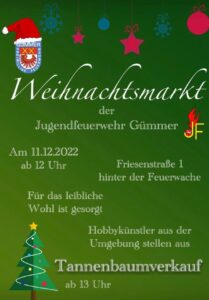 Read more about the article Weihnachtsmarkt am 11.12.2022 ab 12 Uhr