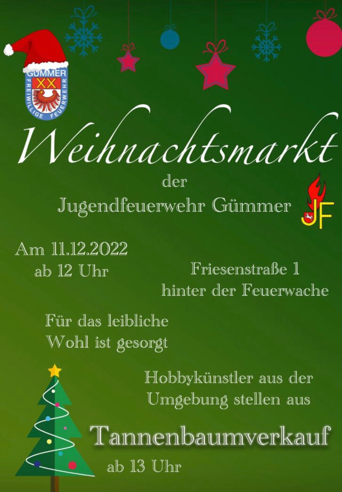 Du betrachtest gerade Weihnachtsmarkt am 11.12.2022 ab 12 Uhr