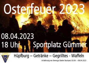 Mehr über den Artikel erfahren Osterfeuer 2023