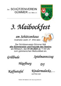 Mehr über den Artikel erfahren 3. Maibockfest