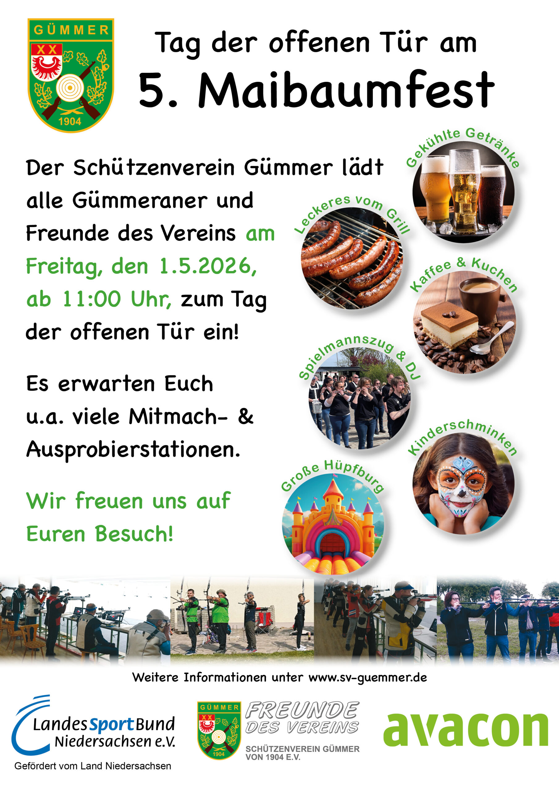 Du betrachtest gerade Einladung zum 5. Maibaumfest